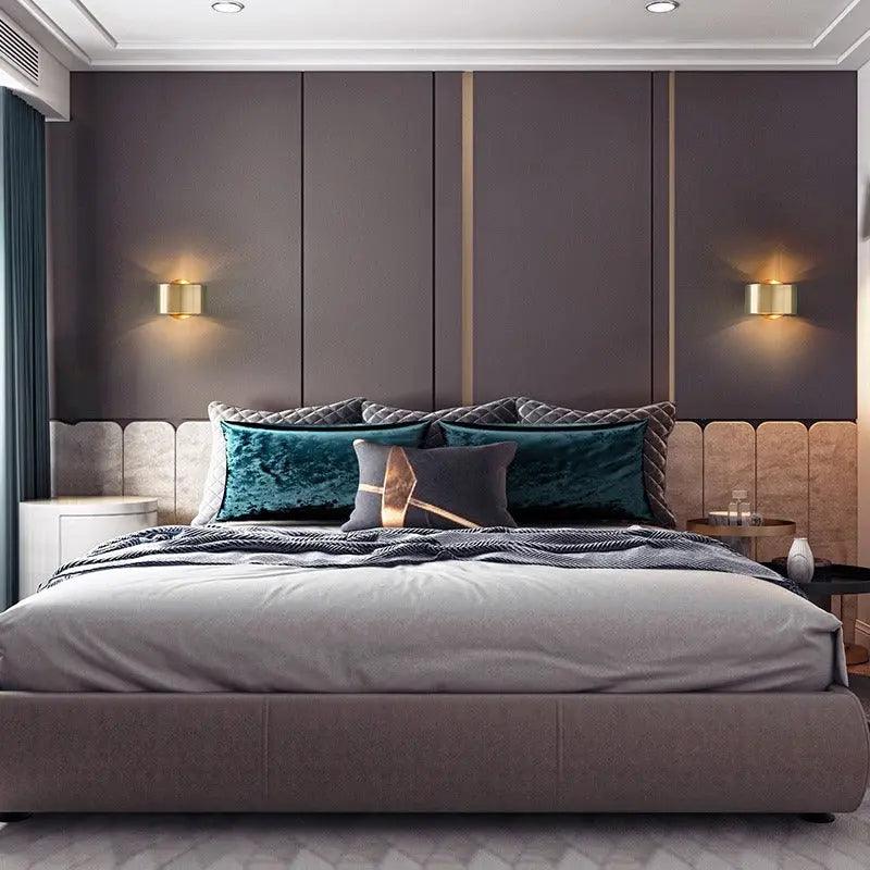 Wall Sconce Lighting | Chic Metal Design | Ideal Wall Lamp for Living Room and Bedroom 3