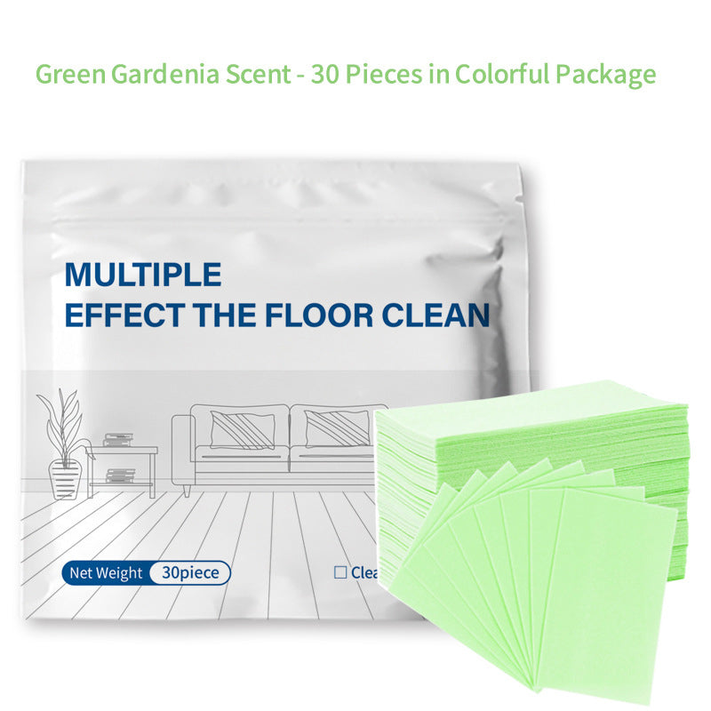 Water-Soluble Floor Cleaning Sheets | Concentrated Formula for Stain Removal | Multi-Effect Antibacterial and Deodorizing Floor Cleaner 12