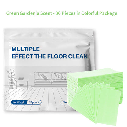 Water-Soluble Floor Cleaning Sheets | Concentrated Formula for Stain Removal | Multi-Effect Antibacterial and Deodorizing Floor Cleaner 12