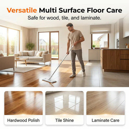 Water-Soluble Floor Cleaning Sheets | Concentrated Formula for Stain Removal | Multi-Effect Antibacterial and Deodorizing Floor Cleaner 2