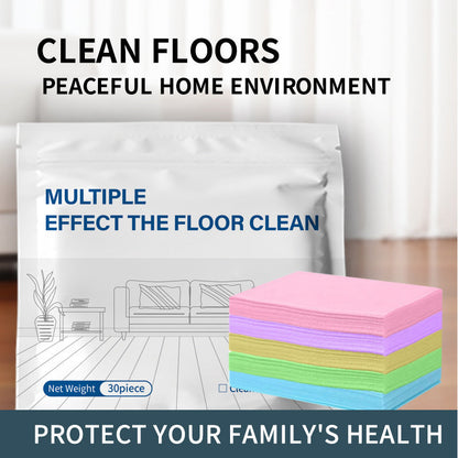 Water-Soluble Floor Cleaning Sheets | Concentrated Formula for Stain Removal | Multi-Effect Antibacterial and Deodorizing Floor Cleaner 4