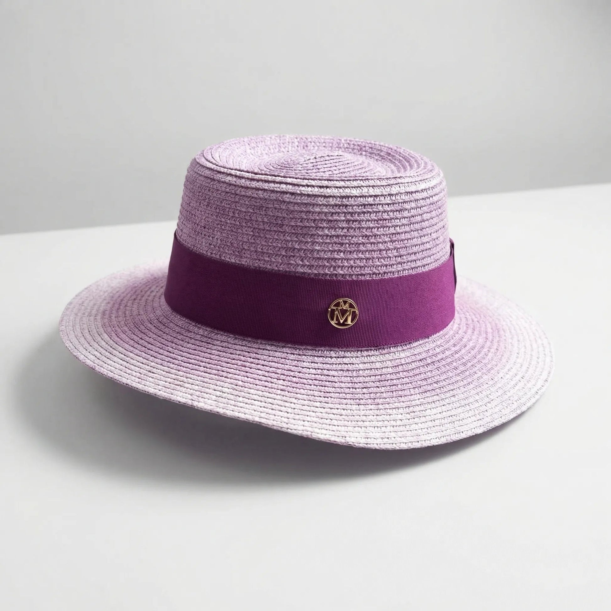 Wide Brim Boater Hat | Open Woven Construction | Comfortable Sun Protection for Travel and Outdoor Events 1