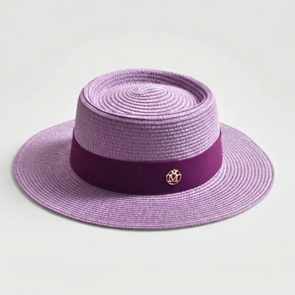 Wide Brim Boater Hat | Open Woven Construction | Comfortable Sun Protection for Travel and Outdoor Events 12