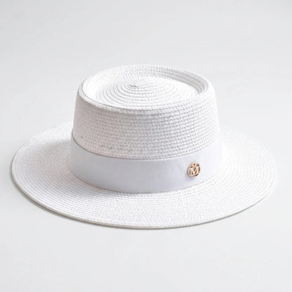 Wide Brim Boater Hat | Open Woven Construction | Comfortable Sun Protection for Travel and Outdoor Events 6