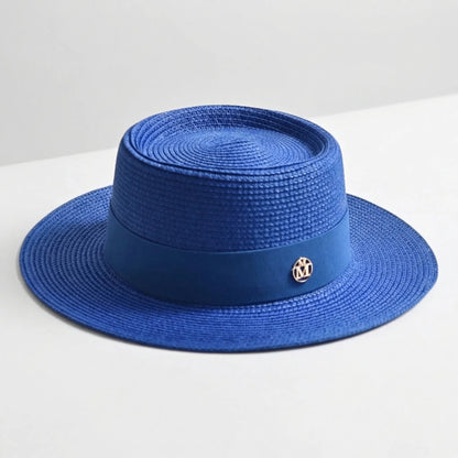 Wide Brim Boater Hat | Open Woven Construction | Comfortable Sun Protection for Travel and Outdoor Events 9